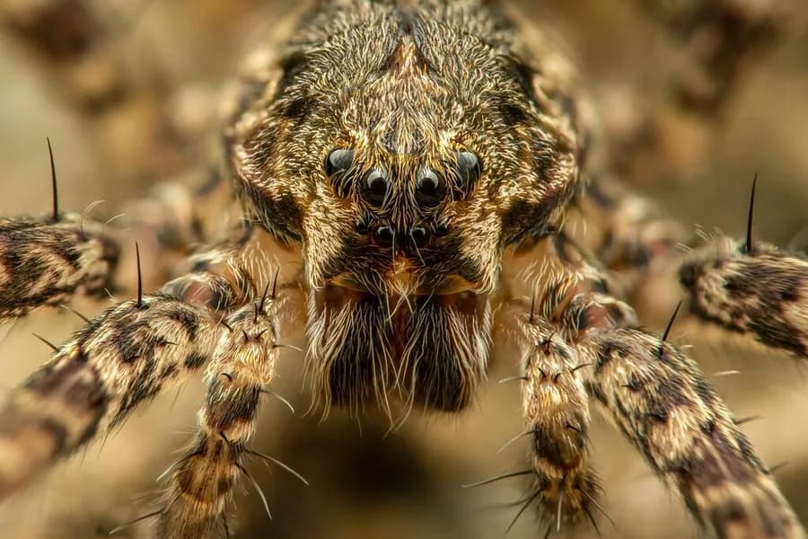 Dark fishing spider, Dolomedes tenebrosus