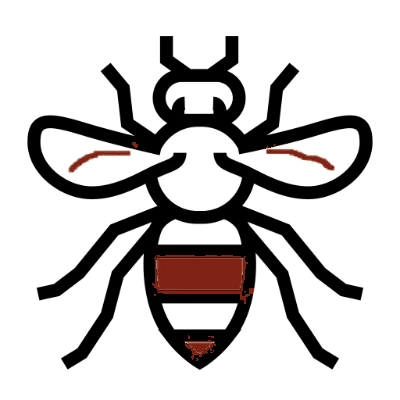 Illustration of a carpenter bee